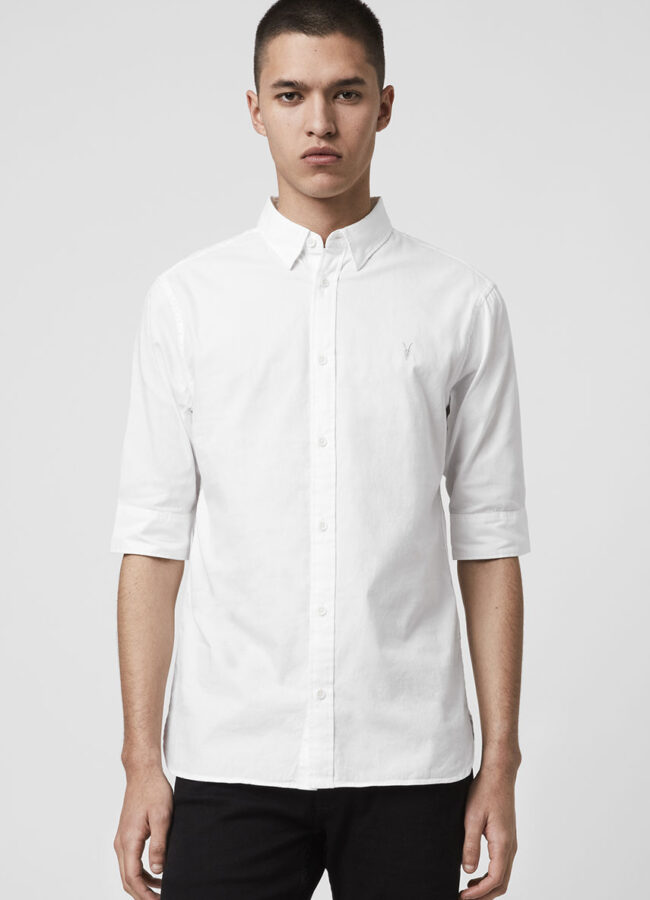 AllSaints - Koszula Redondo HS Shirt biały MS121F
