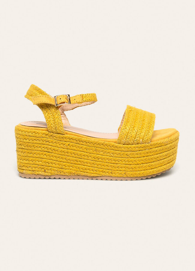 Answear - Sandały Mulanka żółty K11C.W
