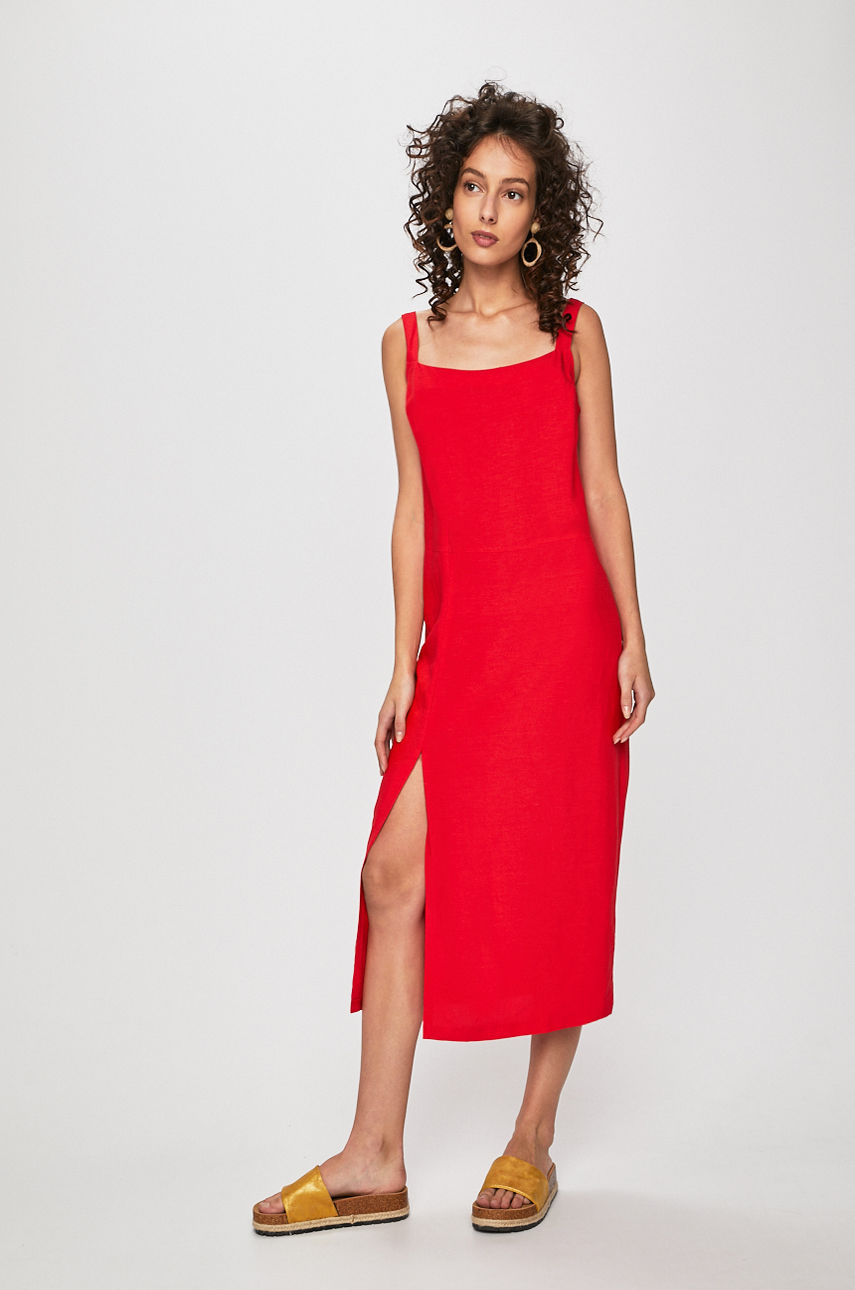 Answear - Sukienka Great Escape czerwony WS19.SUD110