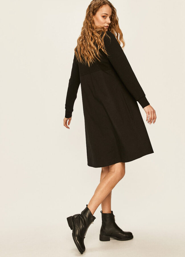 Answear - Sukienka czarny DERMAN1.OC