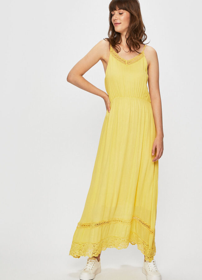 Answear - Sukienka żółty 37236.C