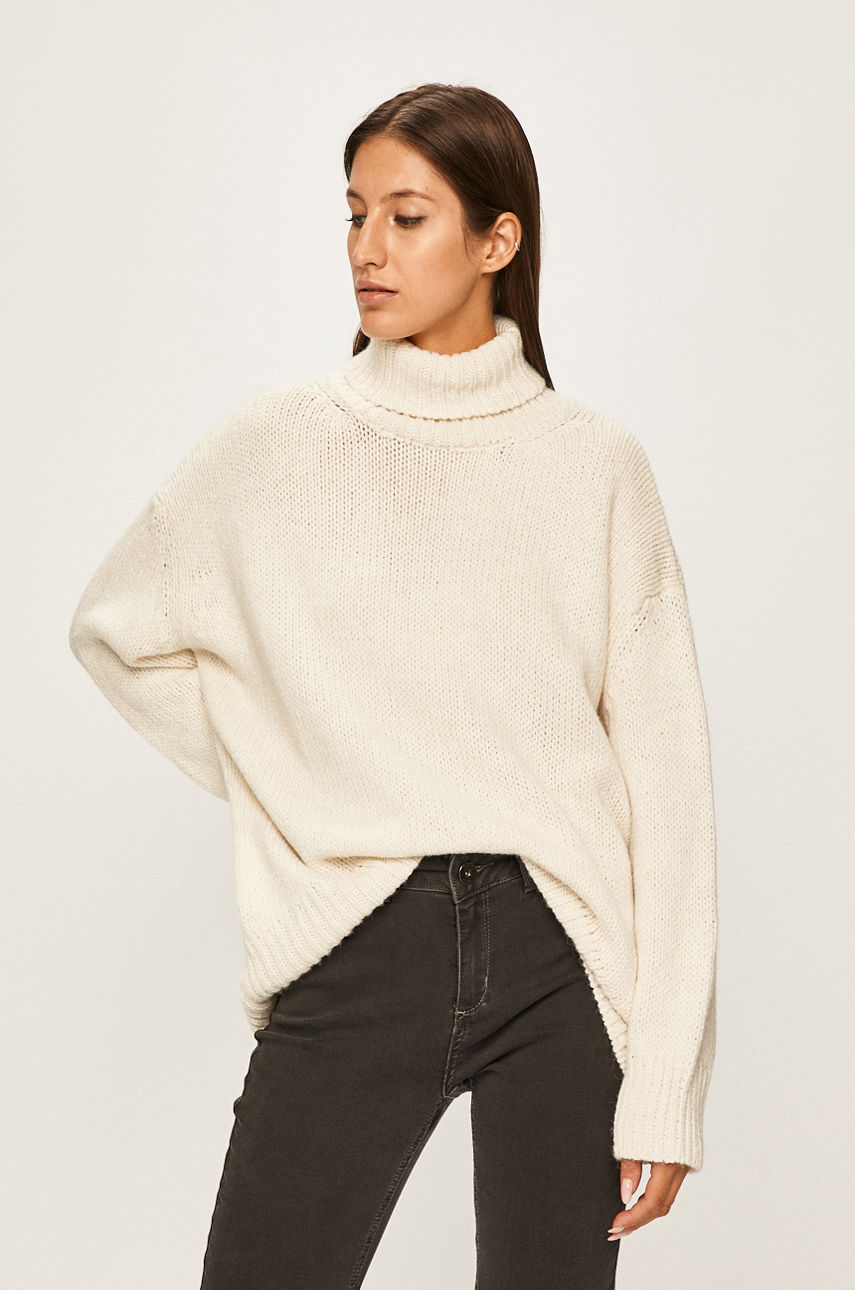 Answear - Sweter biały 59548.IE