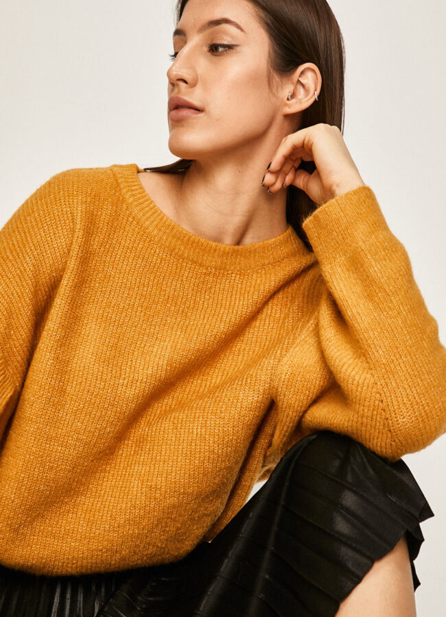 Answear - Sweter żółty IY1989.J