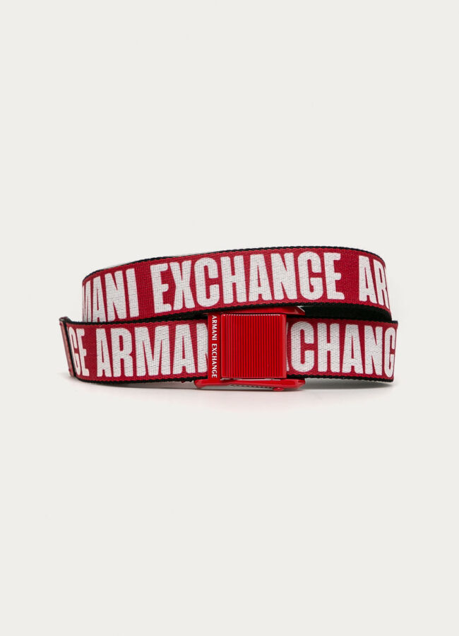 Armani Exchange - Pasek czerwony 941057.0A860