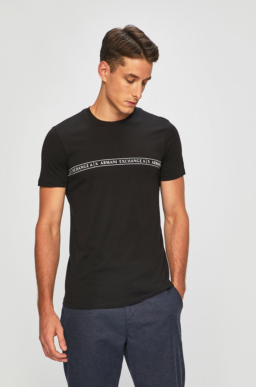 Armani Exchange - T-shirt czarny 8NZT87.Z8H4Z