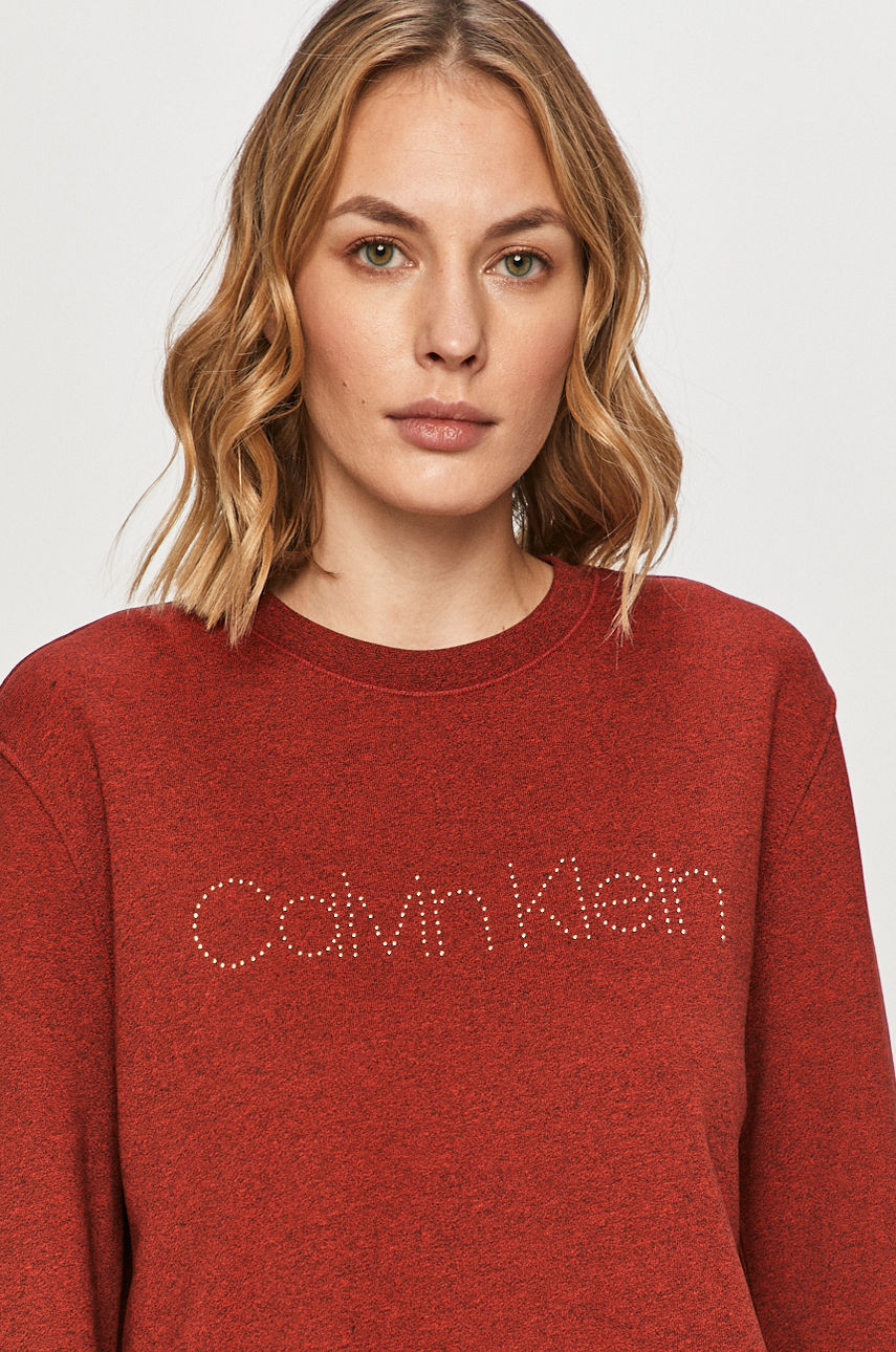 Calvin Klein - Bluza czerwony K20K202353