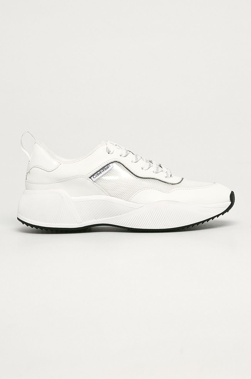 Calvin Klein - Buty biały E00134.100