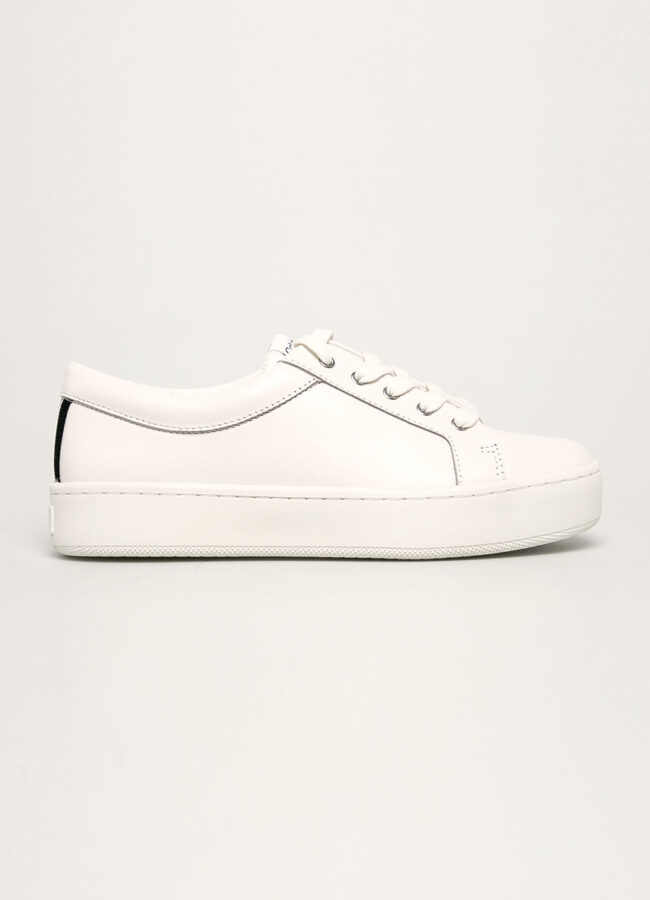 Calvin Klein - Buty skórzane biały E4474