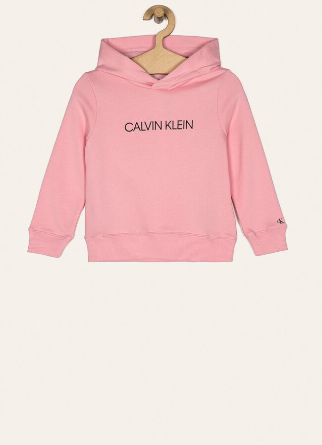 Calvin Klein Jeans - Bluza dziecięca 140-176 cm różowy IU0IU00163