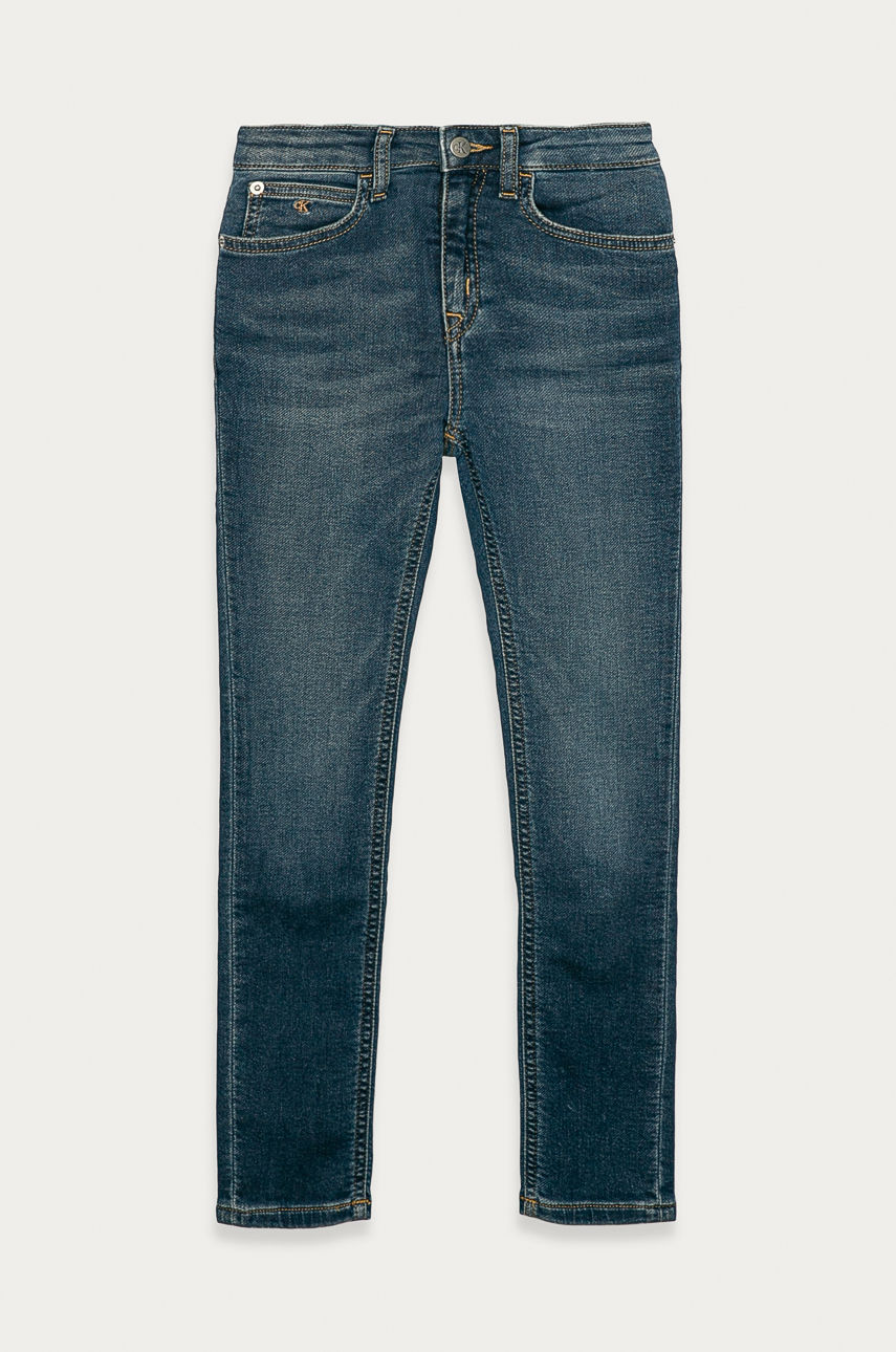 Calvin Klein Jeans - Jeansy dziecięce 128-176 cm granatowy IG0IG00551