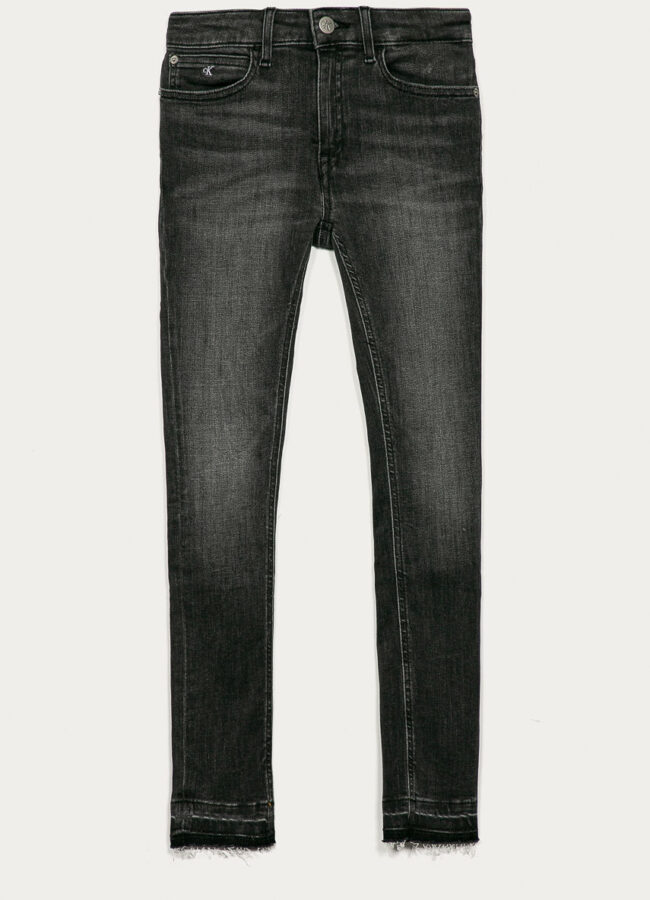 Calvin Klein Jeans - Jeansy dziecięce 140-176 cm szary IG0IG00640