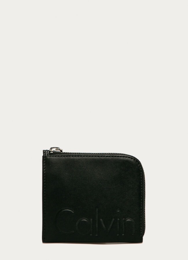 Calvin Klein Jeans - Portfel skórzany czarny K40K400161