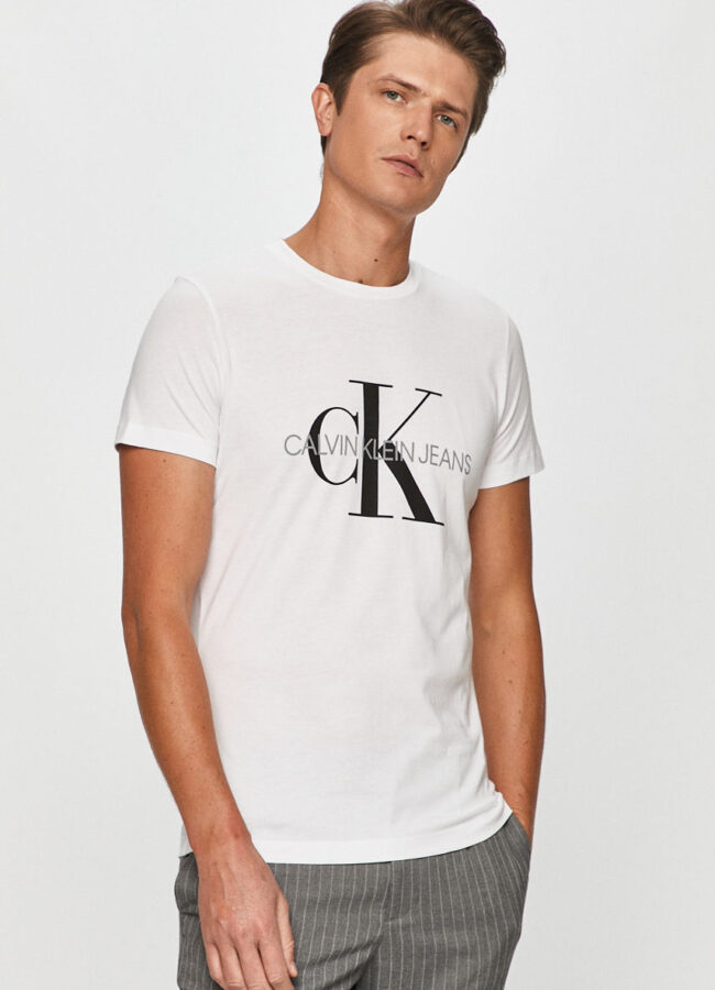 Calvin Klein Jeans - T-shirt biały J30J314314.NOS