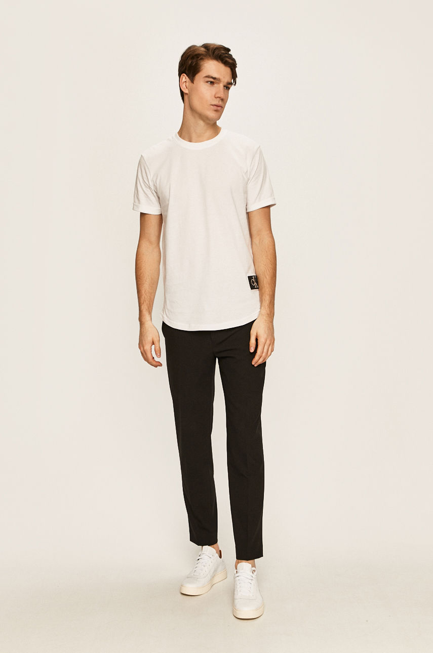Calvin Klein Jeans - T-shirt biały J30J315319