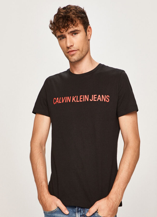 Calvin Klein Jeans - T-shirt czarny J30J307856