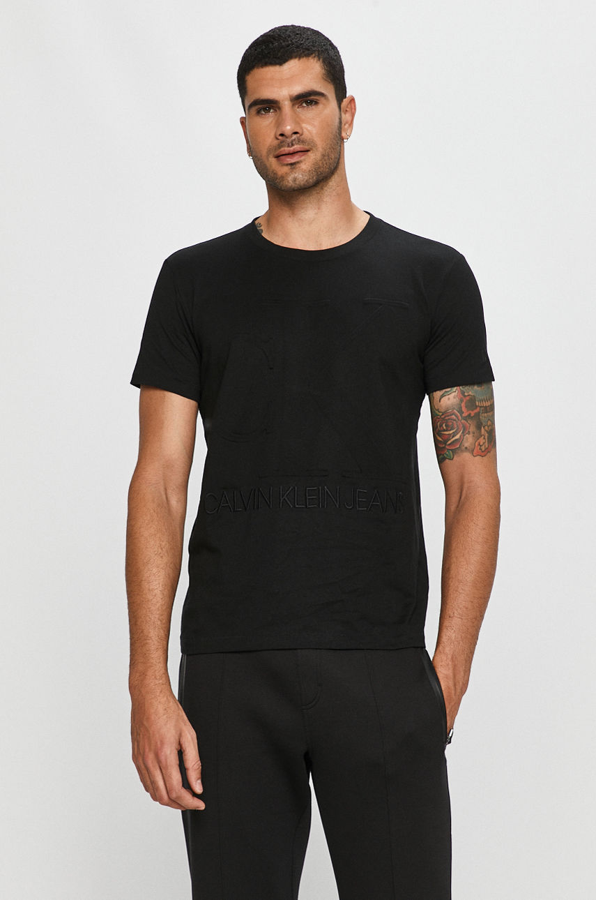 Calvin Klein Jeans - T-shirt czarny J30J315860