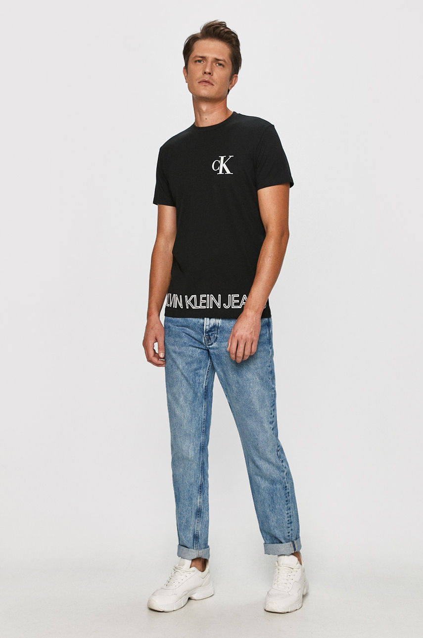 Calvin Klein Jeans - T-shirt czarny J30J316457