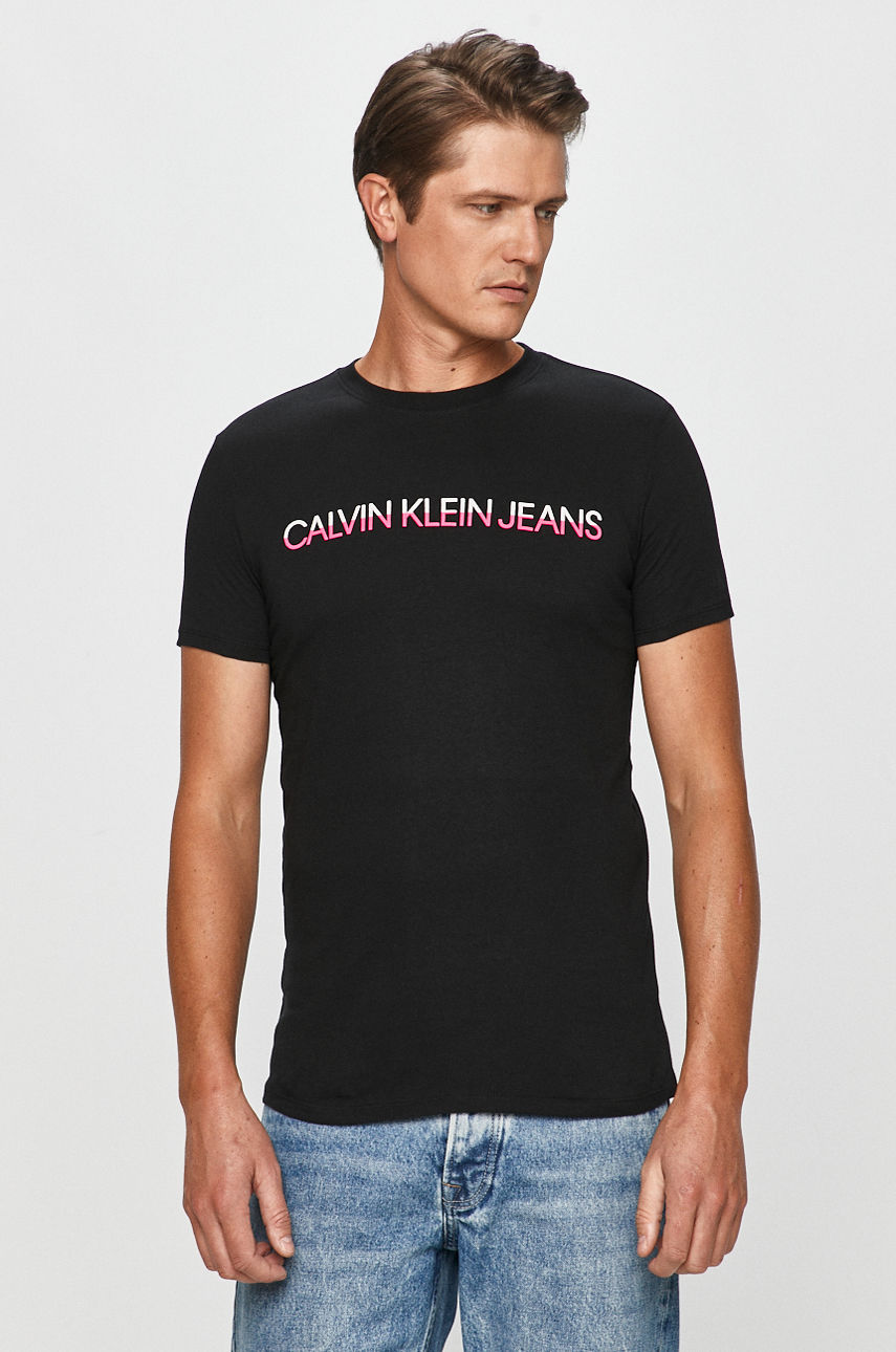 Calvin Klein Jeans - T-shirt czarny J30J316602