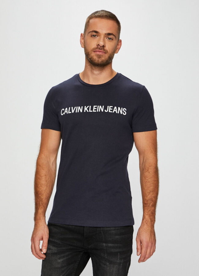 Calvin Klein Jeans - T-shirt granatowy J30J307855