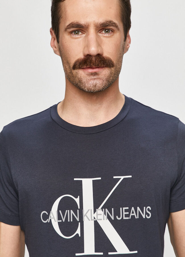 Calvin Klein Jeans - T-shirt granatowy J30J314314.NOS