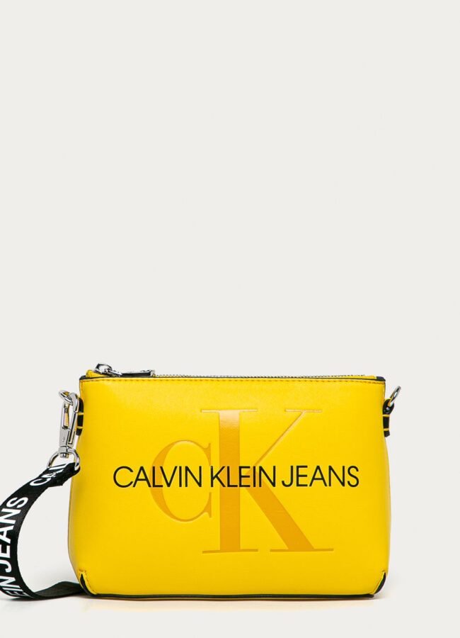 Calvin Klein Jeans - Torebka jasny żółty K60K607199