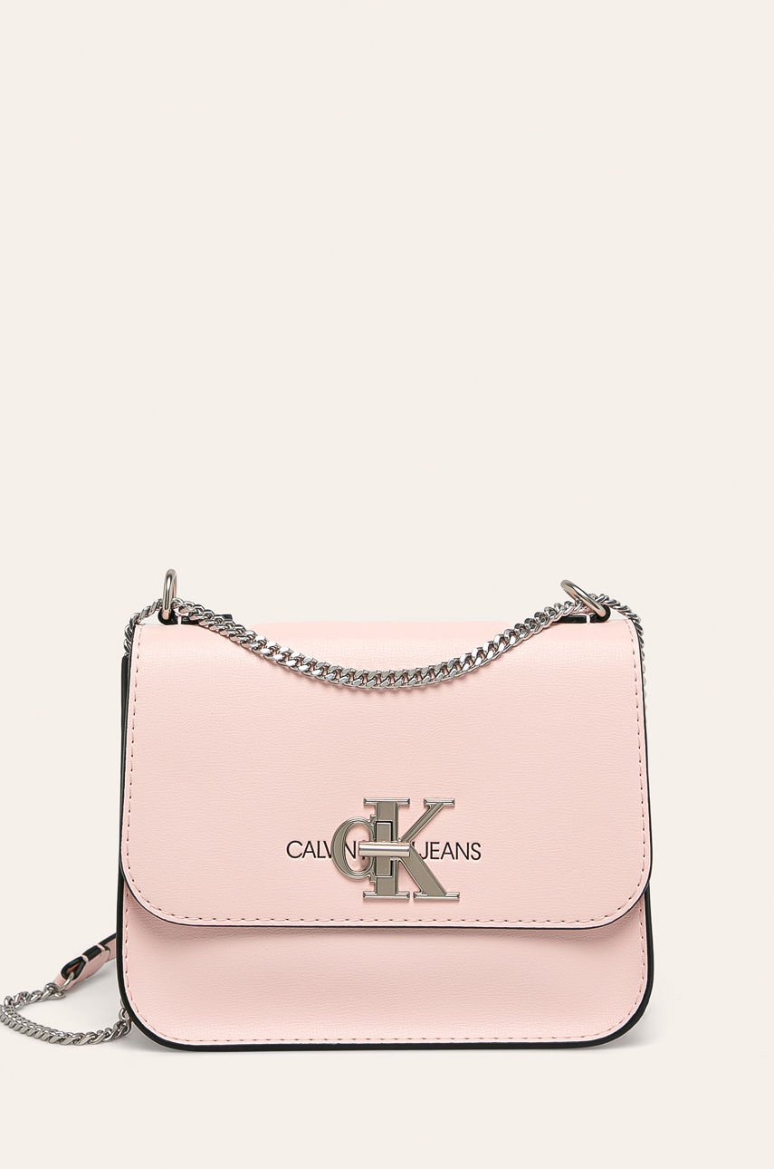 Calvin Klein Jeans - Torebka pastelowy różowy K60K606848