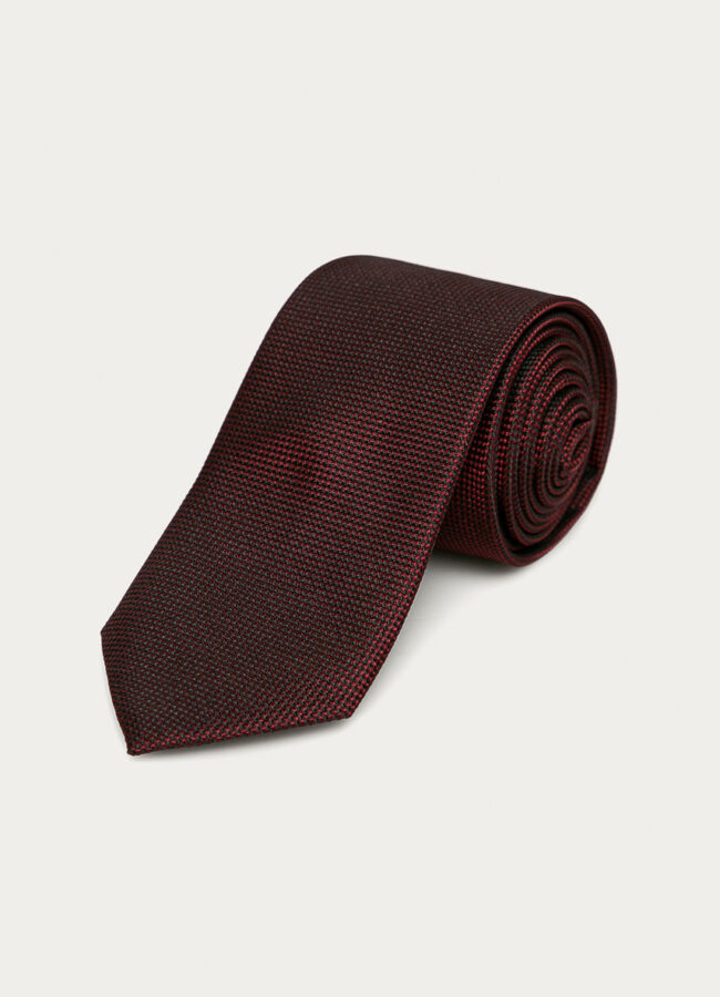 Calvin Klein - Krawat ciemny fioletowy K10K106219