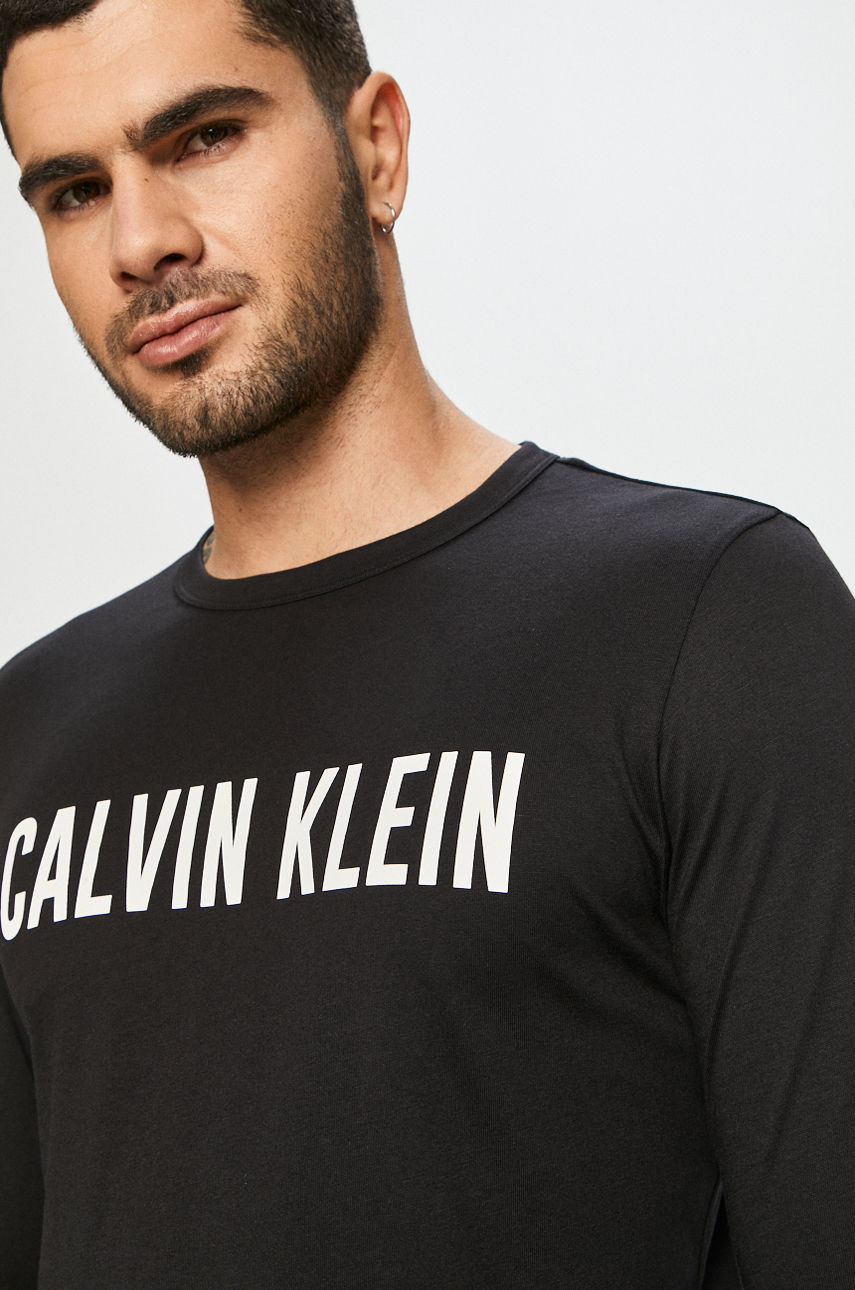 Calvin Klein Performance - Longsleeve czarny 00GMF0K244