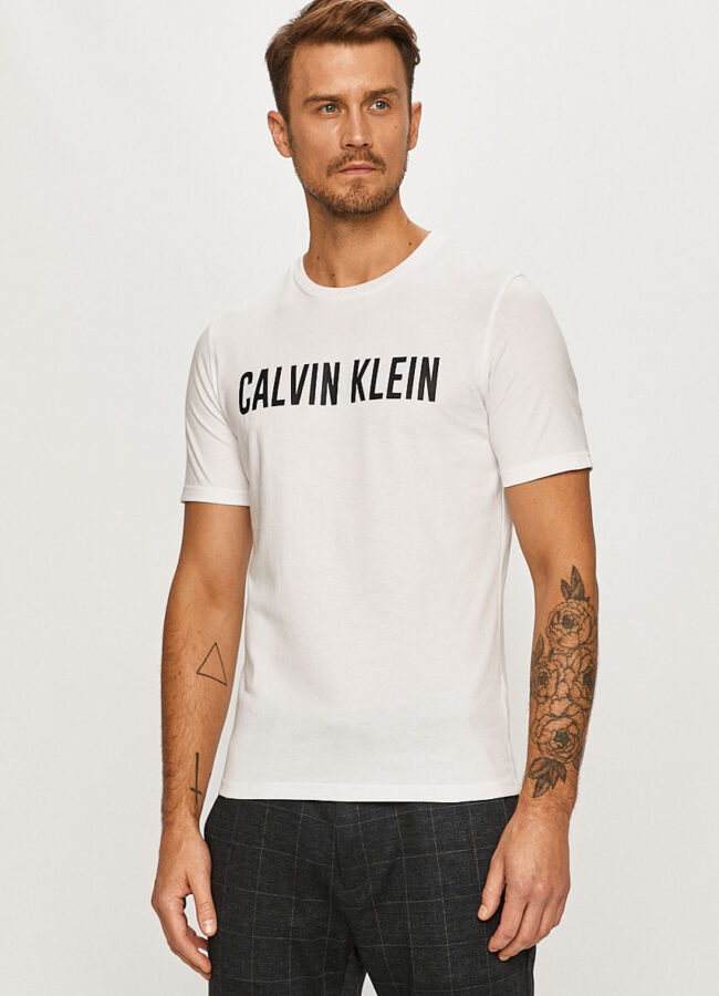 Calvin Klein Performance - T-shirt biały 00GMF0K243
