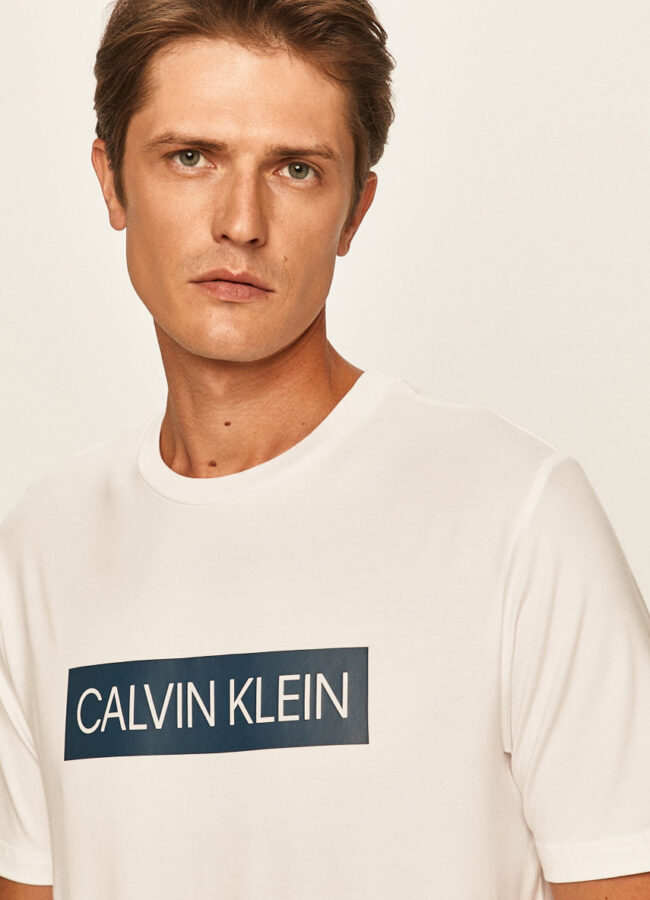 Calvin Klein Performance - T-shirt biały 00GMT0K119