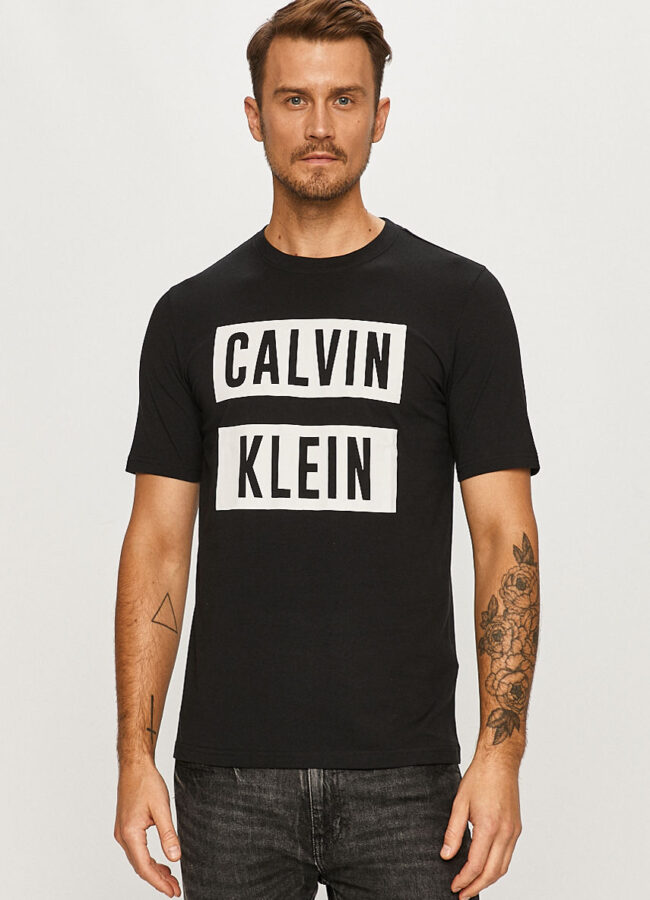 Calvin Klein Performance - T-shirt czarny 00GMF0K234