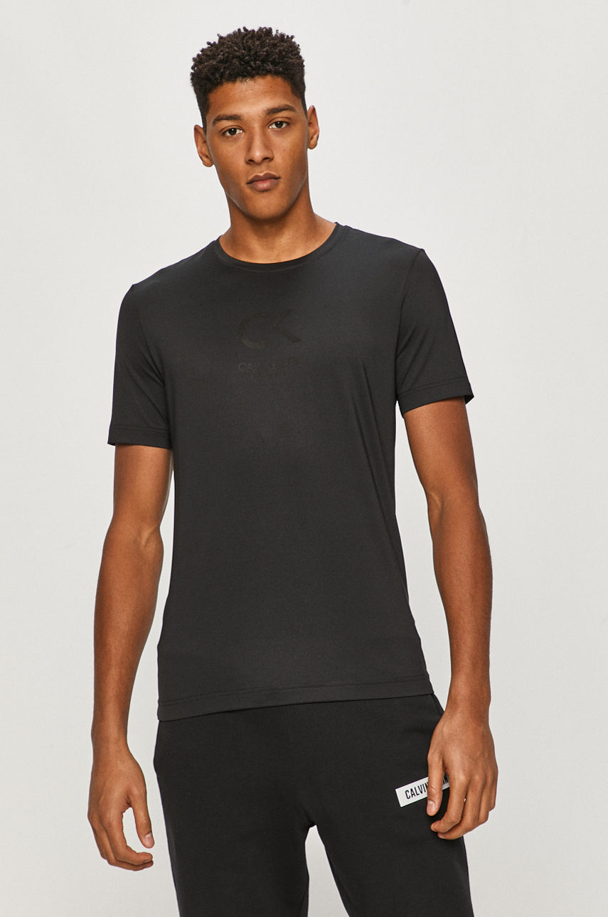 Calvin Klein Performance - T-shirt czarny 00GMS8K183