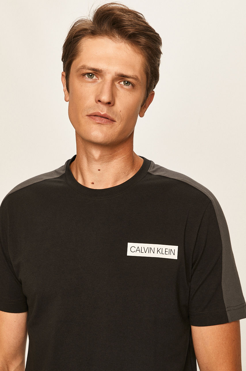 Calvin Klein Performance - T-shirt czarny 00GMT0K117