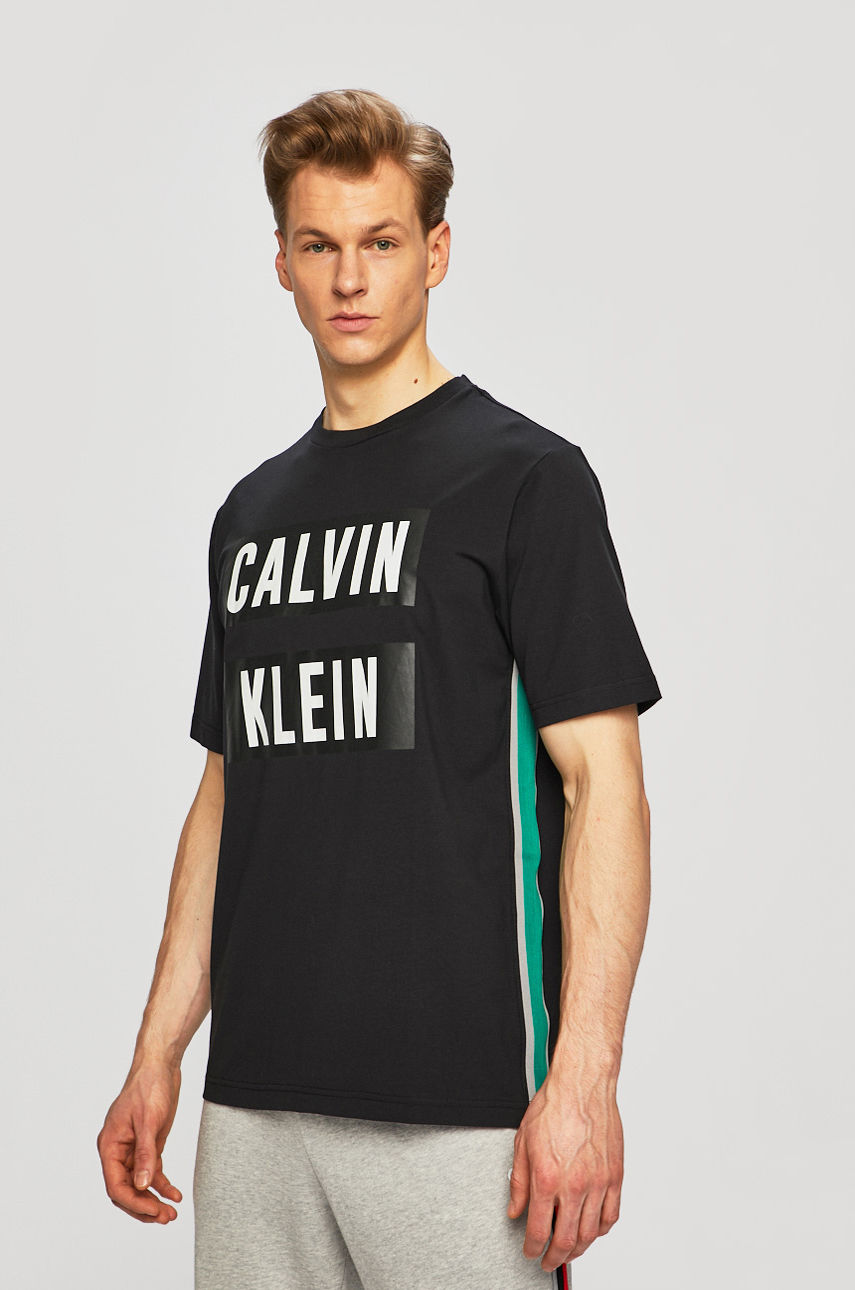 Calvin Klein Performance - T-shirt czarny 00GMT9K226