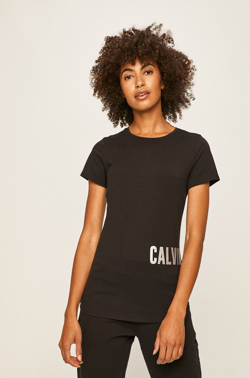 Calvin Klein Performance - T-shirt czarny 00GWH9K113