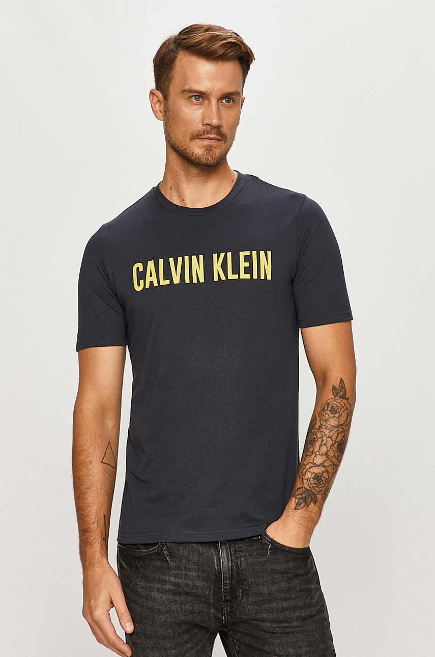 Calvin Klein Performance - T-shirt granatowy 00GMF0K243