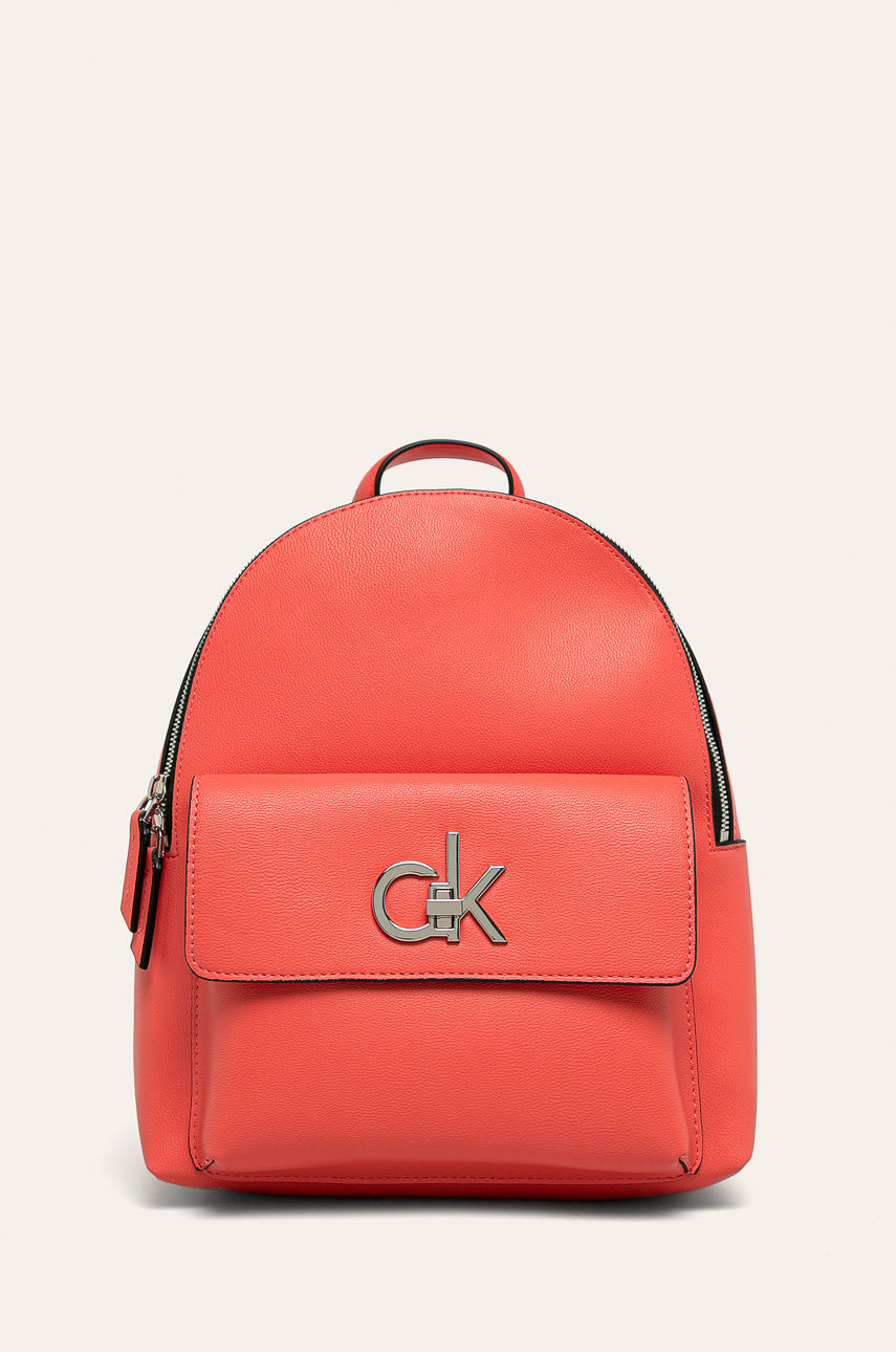 Calvin Klein - Plecak pomarańczowy K60K606336