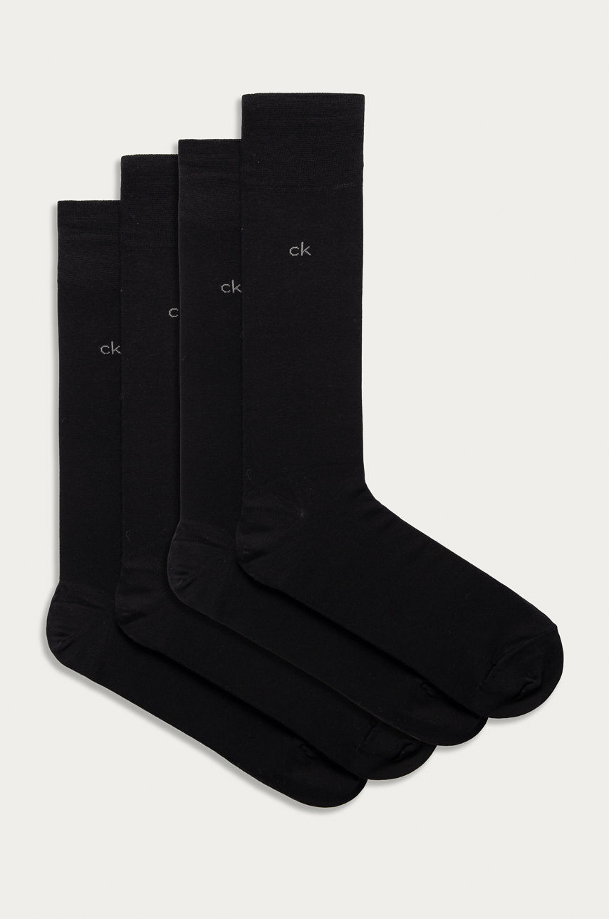 Calvin Klein - Skarpetki (4-pack) czarny 100001887.NOS