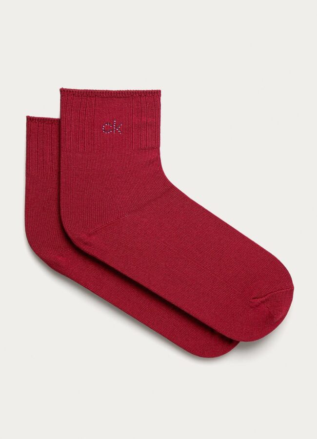 Calvin Klein - Skarpetki czerwony 100001886