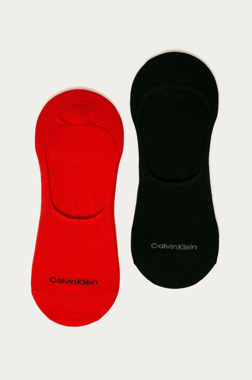Calvin Klein - Stopki (2-pack) czerwony 100001807.NOS