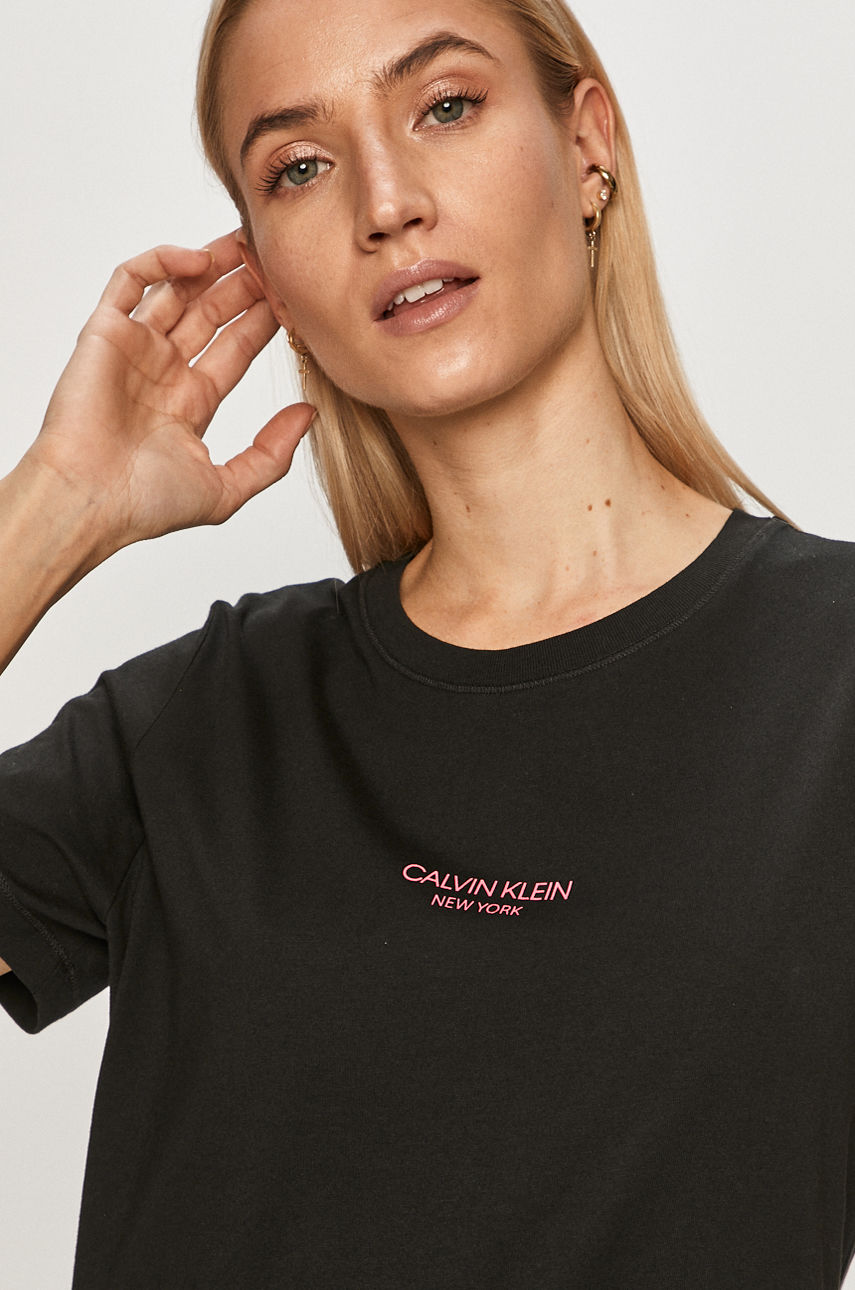 Calvin Klein - T-shirt czarny K20K202364