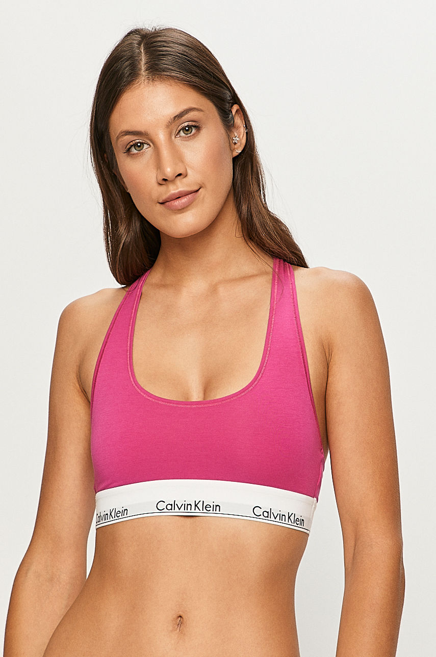 Calvin Klein Underwear - Biustonosz ostry różowy 0000F3785E