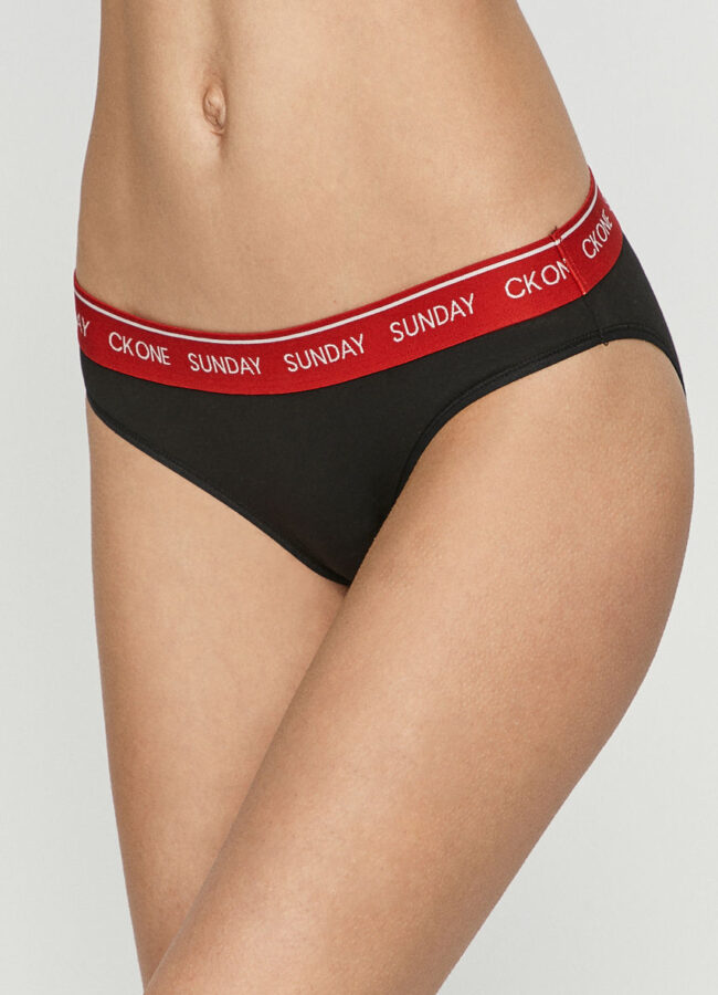 Calvin Klein Underwear - Figi CK One (7-pack) czarny 000QF5938E