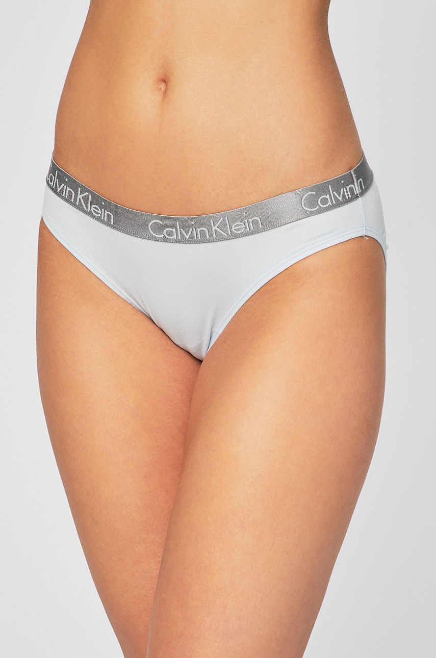 Calvin Klein Underwear - Figi blady niebieski 000QD3540E