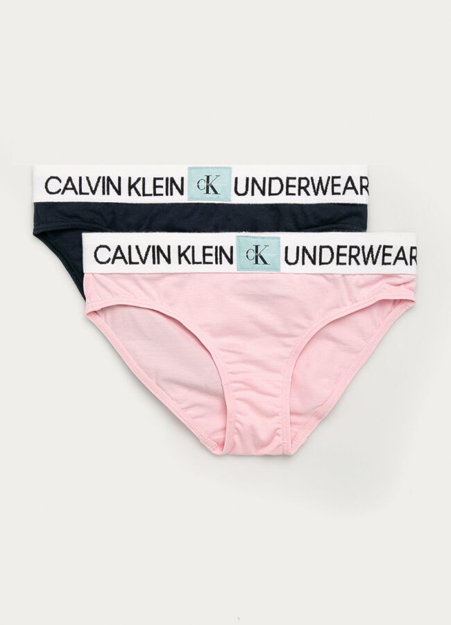 Calvin Klein Underwear - Figi dziecięce (2-pack) różowy G80G800349