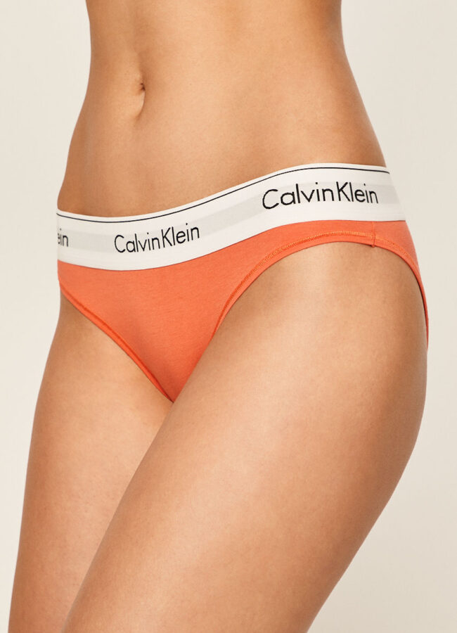 Calvin Klein Underwear - Figi pomarańczowy 0000F3787E
