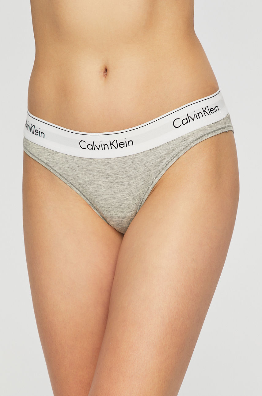 Calvin Klein Underwear - Figi szary 0000F3787E