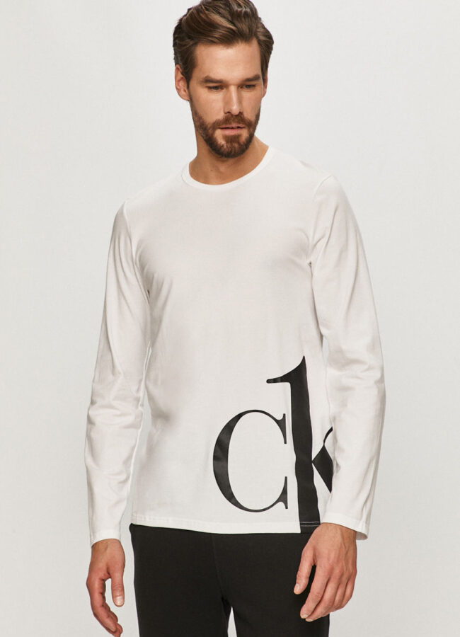 Calvin Klein Underwear - Longsleeve biały 000NM2018E