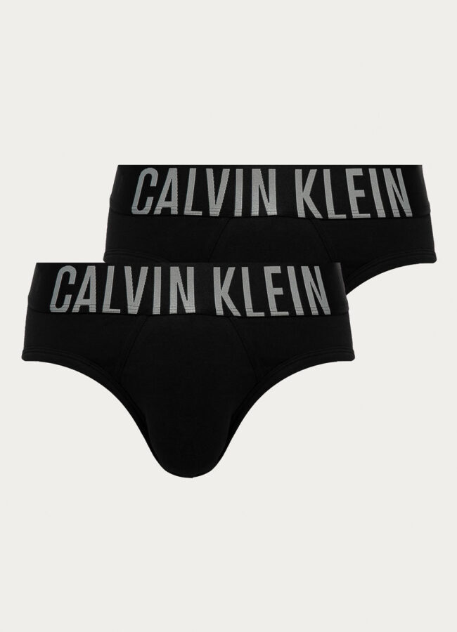 Calvin Klein Underwear - Slipy (2-pack) czarny 000NB2601A