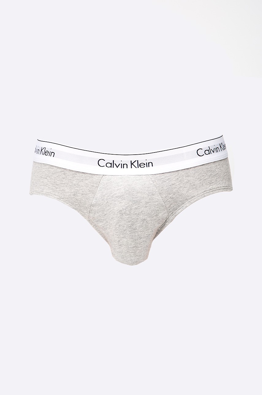 Calvin Klein Underwear - Slipy (2-pack) szary 000NB1084A